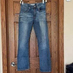 BKE Jake Straight Men's Jeans - Medium Blue Denim